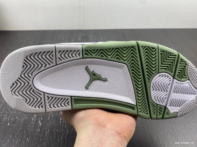Rep Onekick WMNS Air 4 Jordan Seafoam AQ9129-103 0807